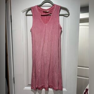 Pink Rose Tunic Top